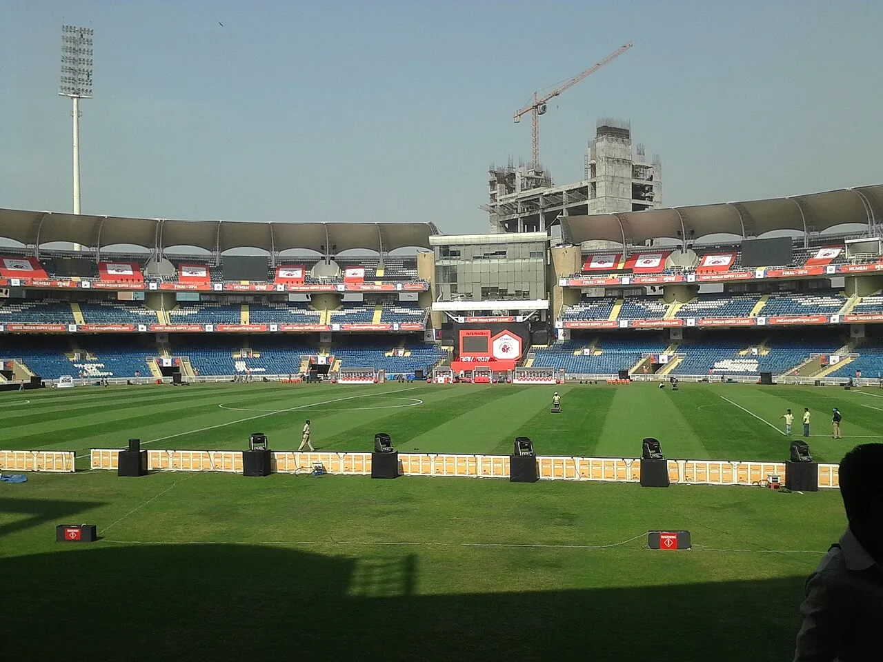 DY Patil Sports Stadium in Navi Mumbai