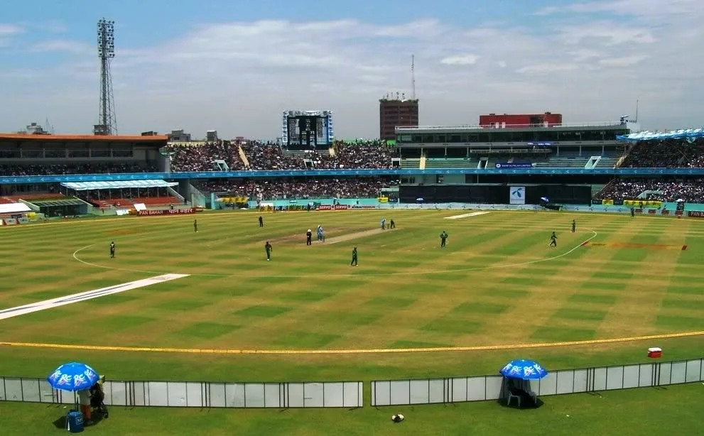 Sher-e-Bangla National Cricket Stadium in Mirpur during a match