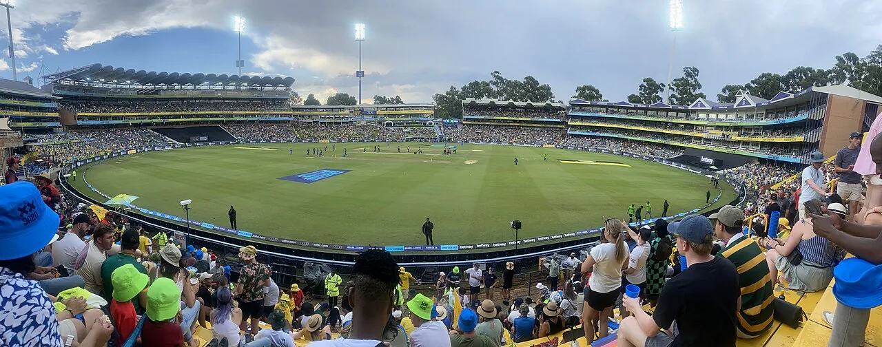Wanderers Stadium in Johannesburg during a 2024 match